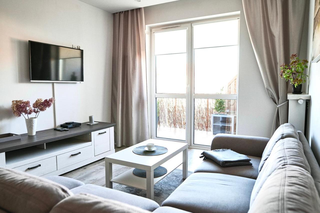 Komfortowy Z Garazem W Suwalkach - Comfortable With Garage Apartment *